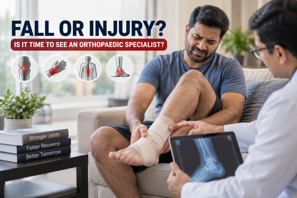 When Does a Fall or Injury Need an Orthopaedic Specialist?