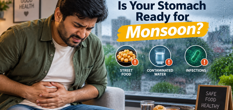 Why Stomach Infections Are More Common During Monsoon