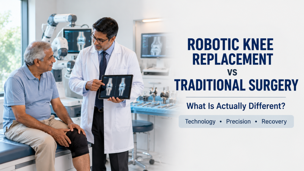 Robotic Knee Replacement vs Traditional Surgery