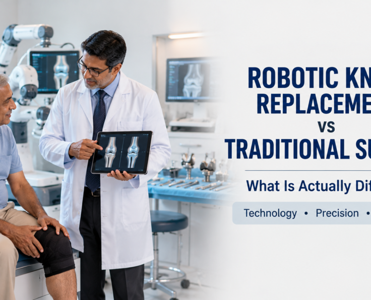 Robotic Knee Replacement vs Traditional Surgery