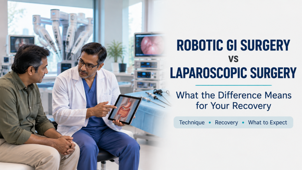 Robotic GI Surgery vs Laparoscopic Surgery
