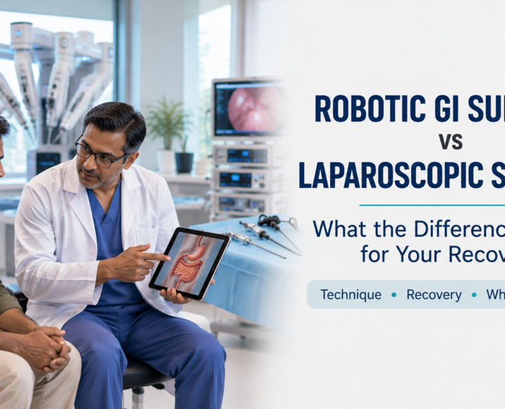Robotic GI Surgery vs Laparoscopic Surgery